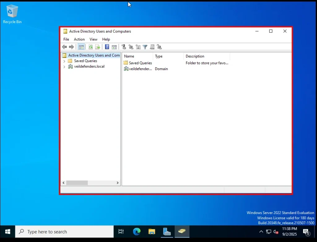 Active Directory User and Computer Dashboard