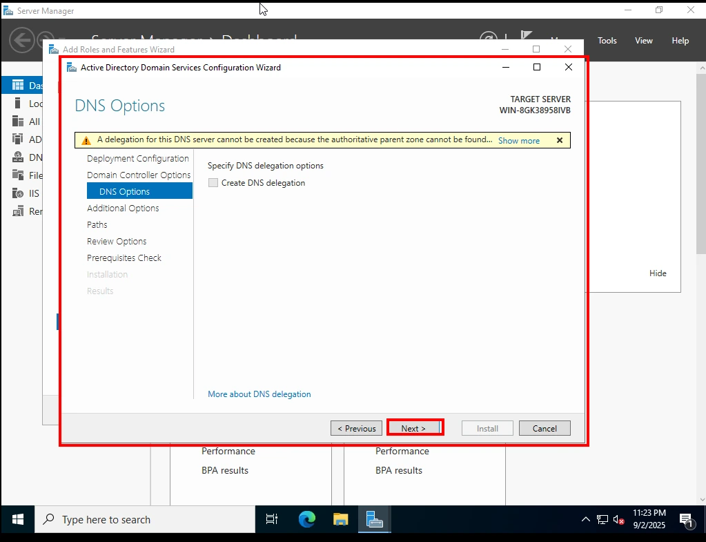 DNS Options