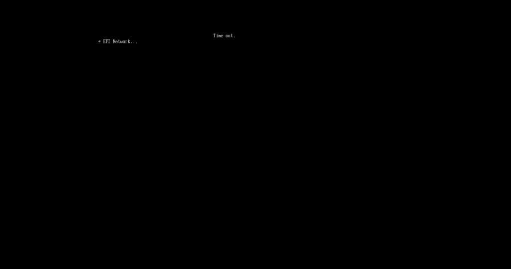 Timeout Error of window server ISO 